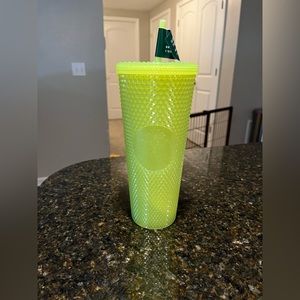 Glow in the dark studded tumbler